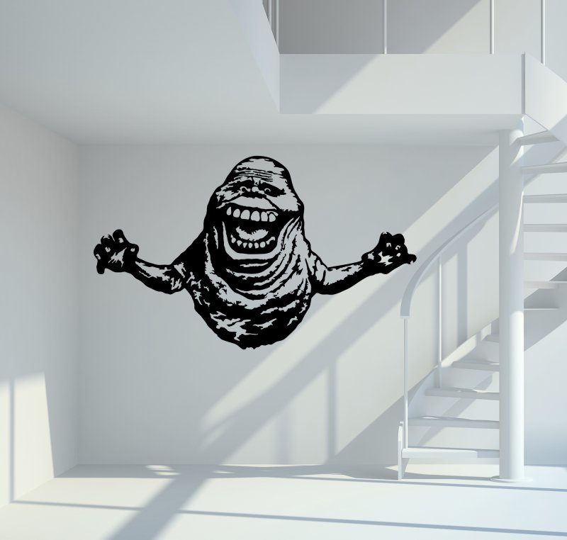 46078 Ghostbusters Slimer Wandtattoo